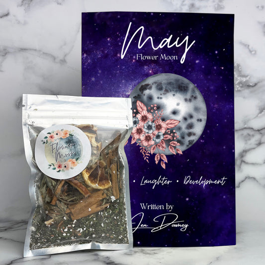 May 2022 Flower Moon Simmer Pot Recipe With Book