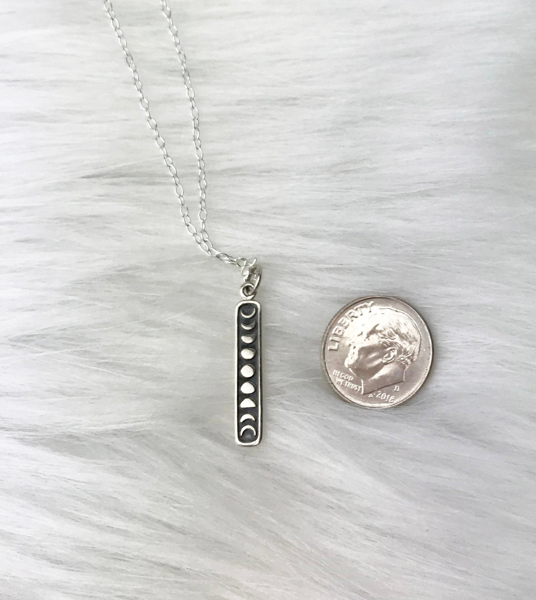 phases of the moon necklace