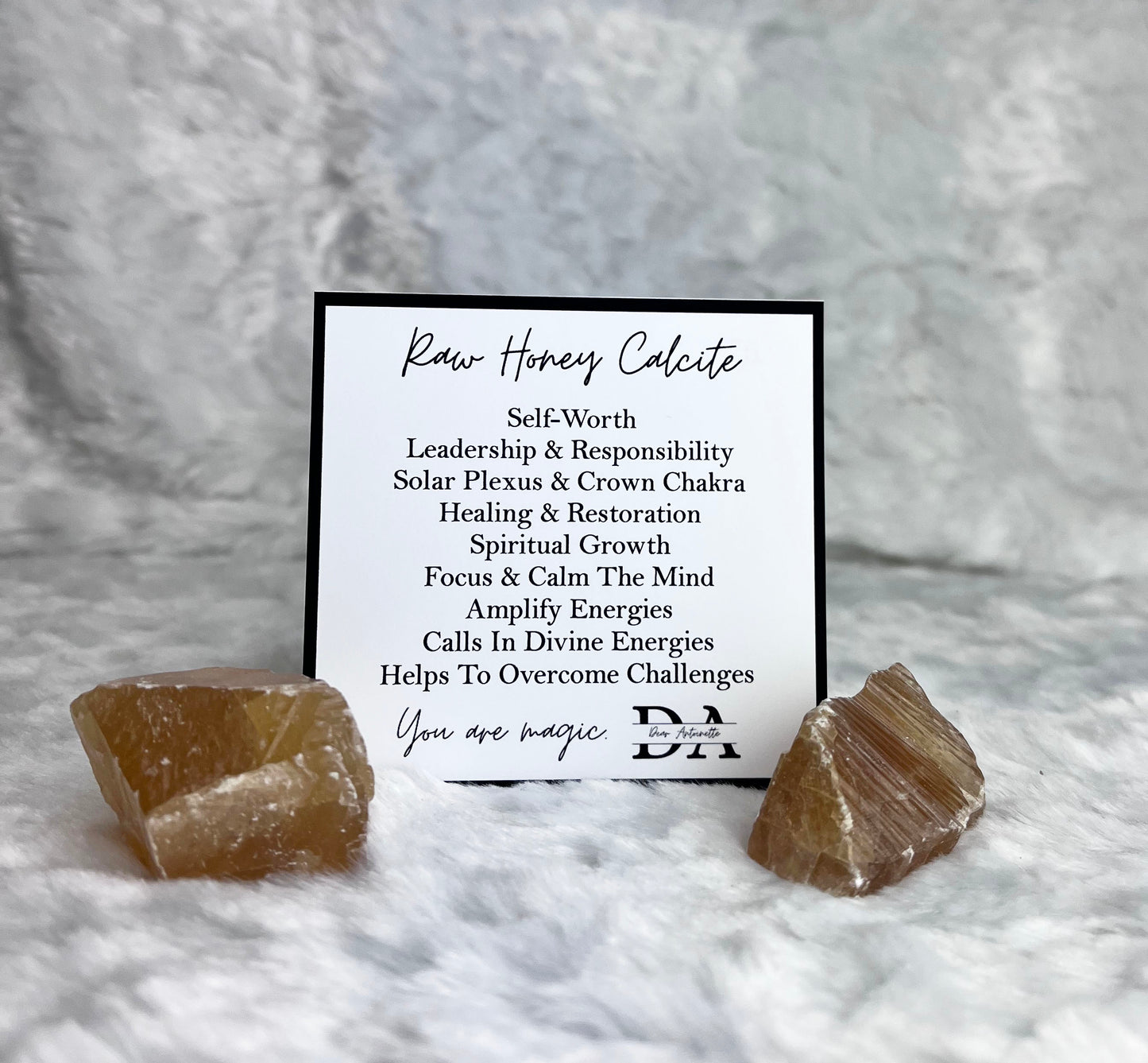 raw honey calcite meaning